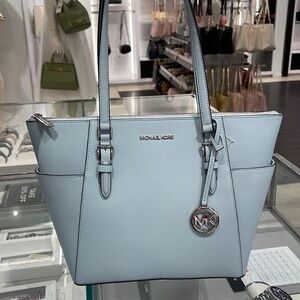 Michael Kors Sky Blue Tote Bag